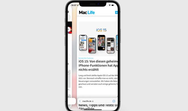 Schneller Tabwechsel in Safari