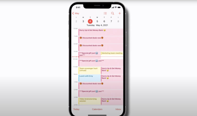 Noch immer gibt es Kalender-Spam bei iCloud