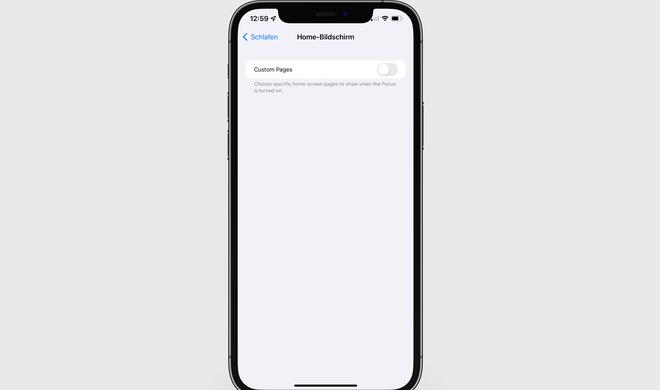 Apple erlaubt dir in iOS 15 eigene Home-Bildschirme für verschiedene Fokus-Modi festzulegen.