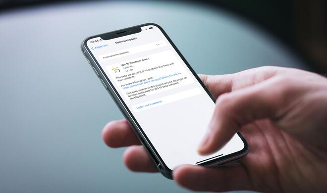 iOS 15 Beta 2 ist da
