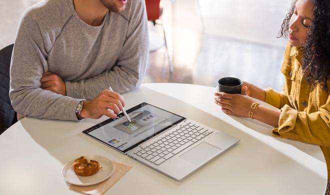 Das HP Chromebook Elite c1030 stellt hier und da das Design vor die Funktion – das muss man wollen.