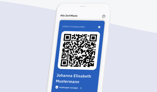 CovPass zeigt den Impfnachweis an, aber es geht noch leichter