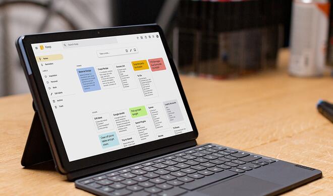 Die Webanwendung kommt in einer sympathischen Post-it-Optik daher.