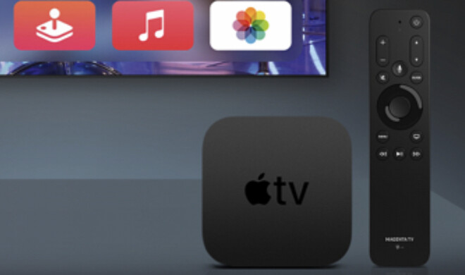 Apple TV mit neuer Fernbedienung