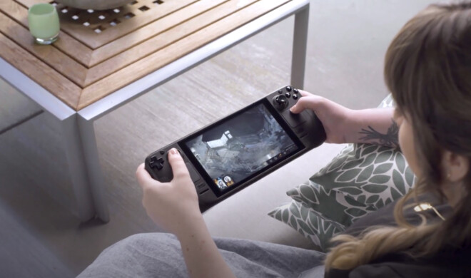 Steam Deck unterwegs