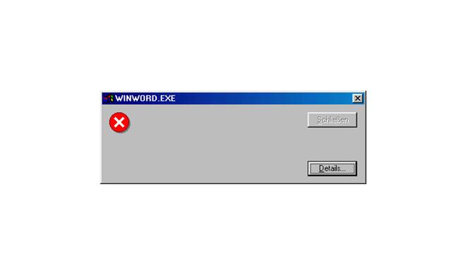 Wie sie sehen, sehen sie nichts!