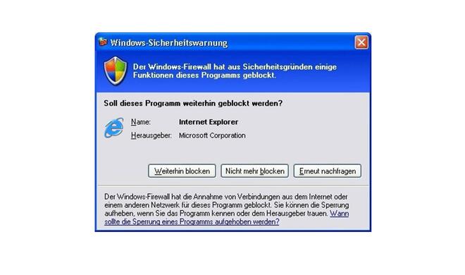 Den Internet Explorer blocken? Eine hervorragende Idee.