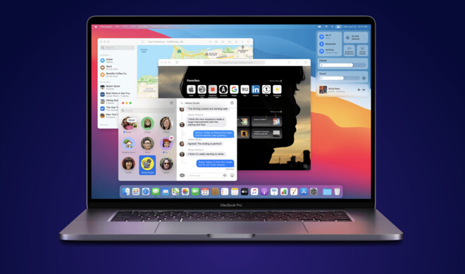 macOS Big Sur mit neuem Kontrollzentrum