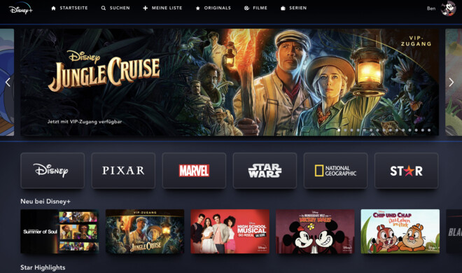 Disney+ Neuzugänge im August 2021