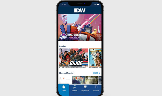 IDW Digital Comics Experience