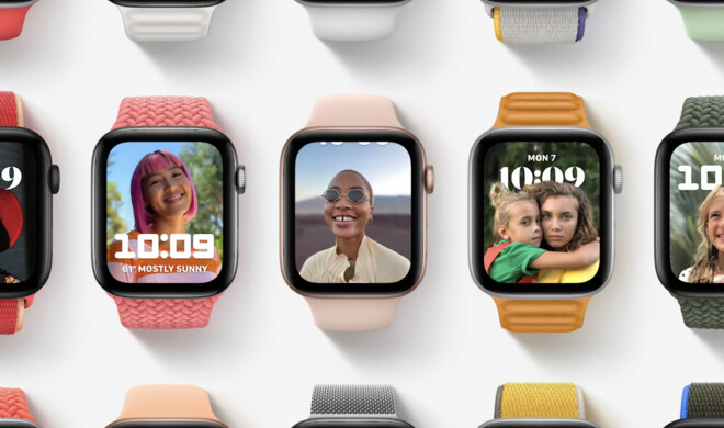 Porträtmodus für das Zifferblatt