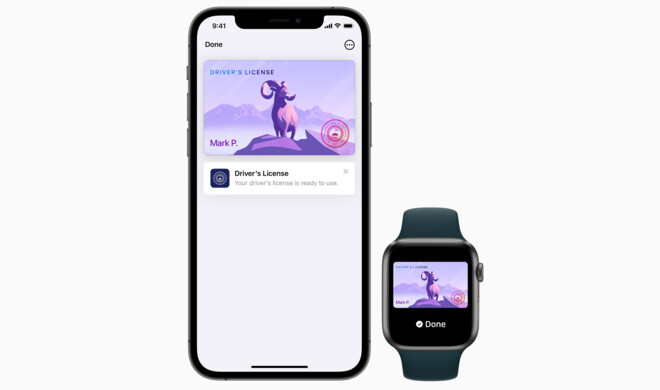 Ab iOS 15 kann die Wallet-App auch den Führerschein sichern
