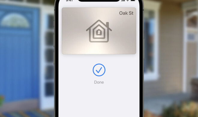 Hausschlüssel im Wallet