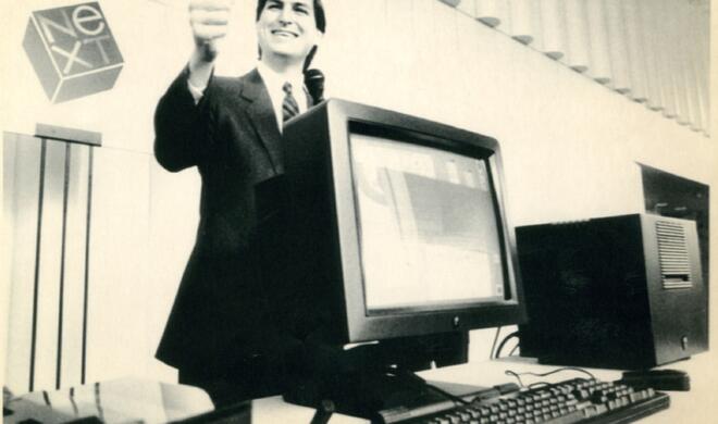Steve Jobs bei NeXT