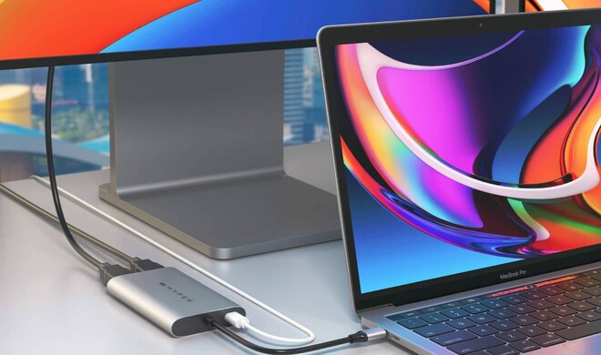 HyperDrive Dual 4K HDMI 3-in-1 USB-C Adapter