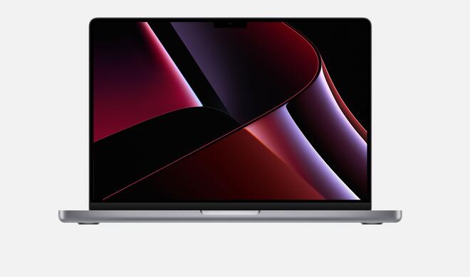 MacBook Pro: Wallpaper rot dunkel