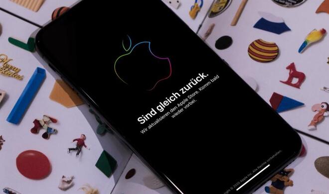 Der Apple Store ist in Vorbereitung auf den Black Friday offline.