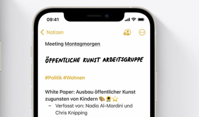 Tags in Notizen