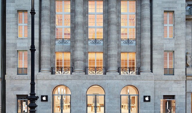 Apple Kurfürstendamm in Berlin, Deutschland