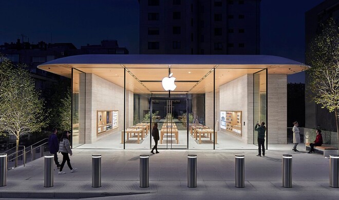 Apple Bağdat Caddesi in Istanbul, Türkei