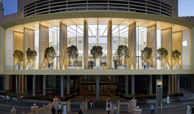 Apple Dubai Mall in Dubai, VAE