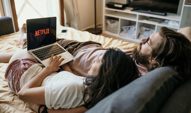 Netflix auf der Couch