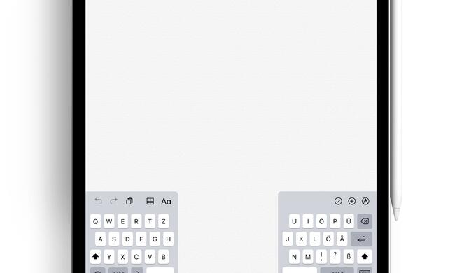 Kniffe bei der Tastatur