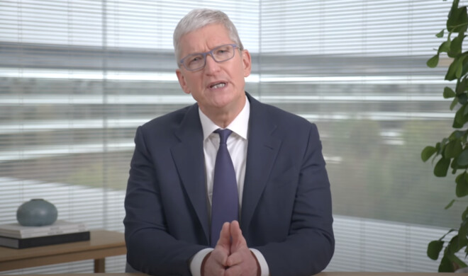 Tim Cook im Apple Park