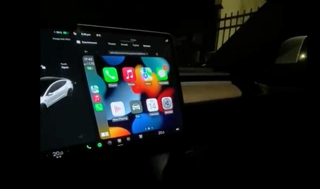 Carplay im Tesla