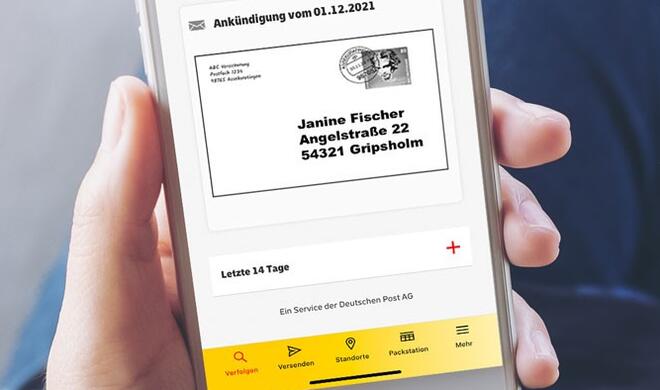 Kunden können sich vorab bequem über eingehende Briefe informieren und sich auf dem Smartphone Fotos der Briefumschläge anzeigen lassen.
