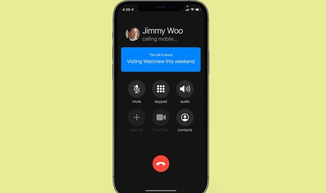 In der Anrufliste könnten die Gründe ebenfalls aufgeführt werden.