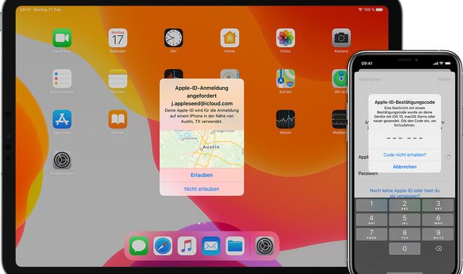 Zwei-Faktor-Authentifizierung