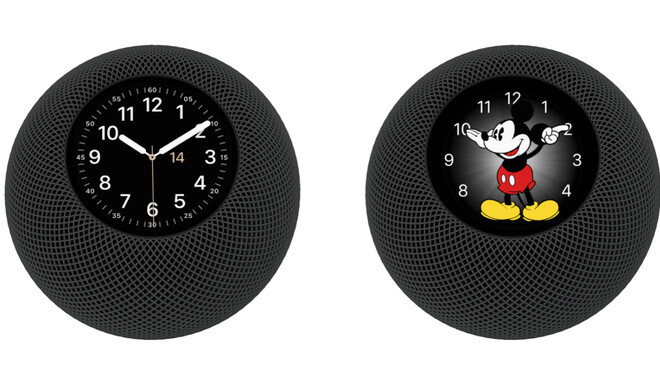 So könnte der HomePod-Mini mit Display aussehen