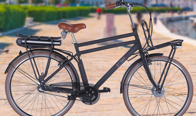 Alu-Elektro-City-Bike von LLobe