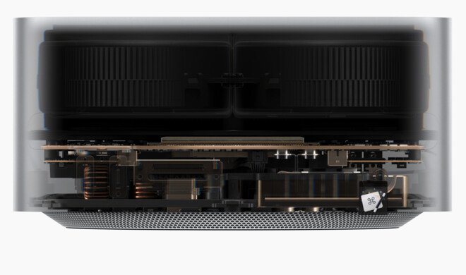Mac Studio von Innen