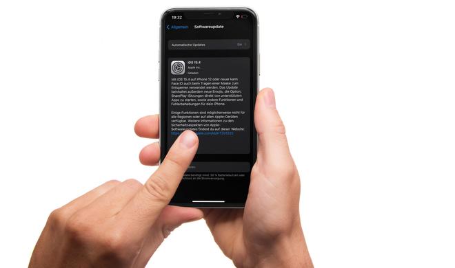 iOS 15.4 steht zum Download bereit