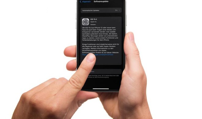 Wer auf iOS 15.4 umstieg, ist jetzt gefangen.