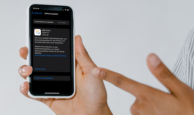 iOS 15.4.1. ist da