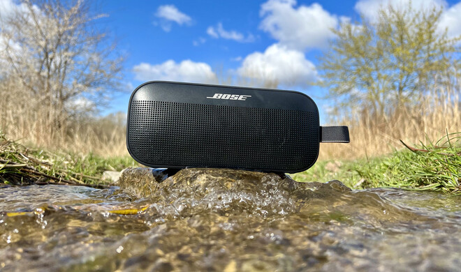 Der Soundlink Flex ist nicht wasserscheu.