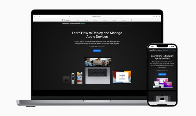 Apple hat heute aktualisierte professionelle Schulungen und Zertifizierungen für IT-Support und -Verwaltung vorgestellt. Die neu gestalteten Schulungen sind in ein Onlineformat umgewandelt worden, das man im Selbststudium absolvieren kann.