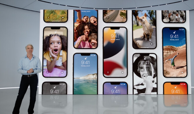 iOS 16 bringt einen neuen Sperrbildschirm