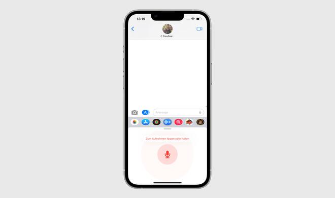 Neue Optik für Sprachnachrichten