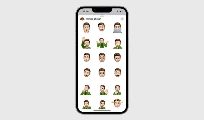 Neue Memoji-Sticker