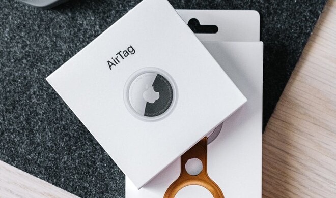 Airtag  mit Halterung