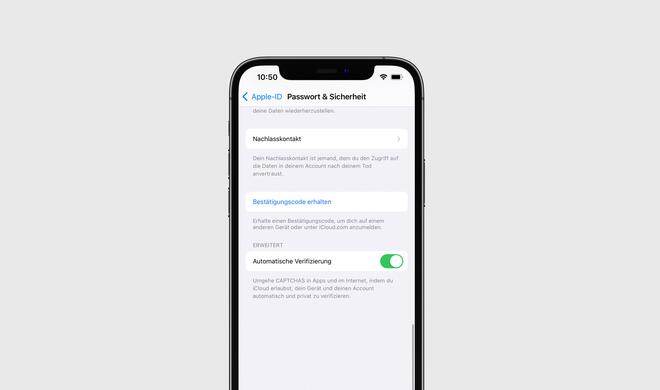 iOS 16 bringt die „Automatische Verifizierung“.