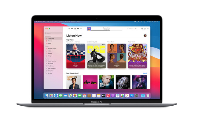 Apple teilte iTunes mit dem Wechsel auf macOS Catalina in drei Anwendungen auf