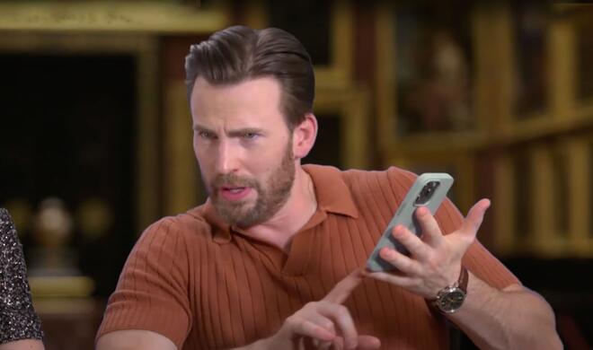Chris Evans ist unzufrieden mit seinem neuen iPhone