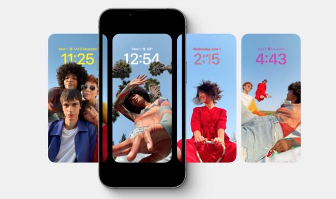 iOS 16 erlaubt große Anpassung am Sperrbildschirm