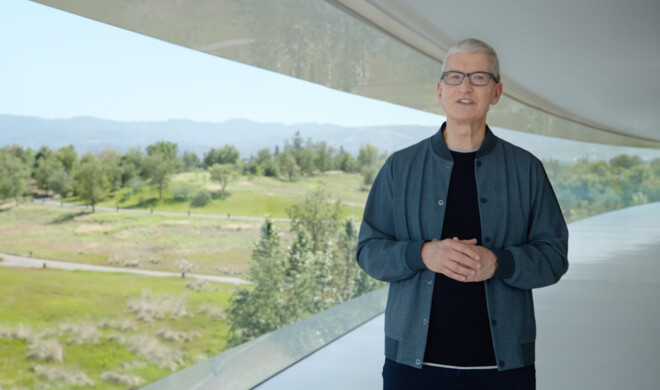 Apple-CEO Tim Cook zur WWDC 2022