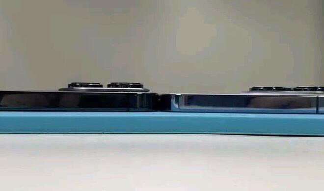 Hier zeigt sich, dass die Kamera des iPhone 14 Pro Max nochmals größer ausfällt als beim direkten Vorgänger